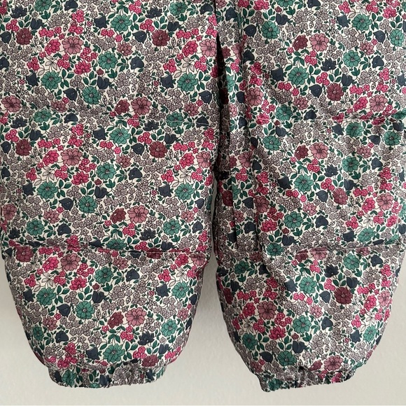 GAP Warmest Down Snowsuit Floral Girls Puffer Coat Jacket 18-24 Months - Picture 10 of 10